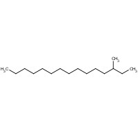 2882-96-4 3-METHYLPENTADECANE chemical structure