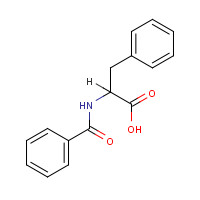 2901-76-0 BENZOYL-DL-PHENYLALANINE chemical structure