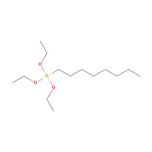 2943-75-1 Triethoxyoctylsilane chemical structure