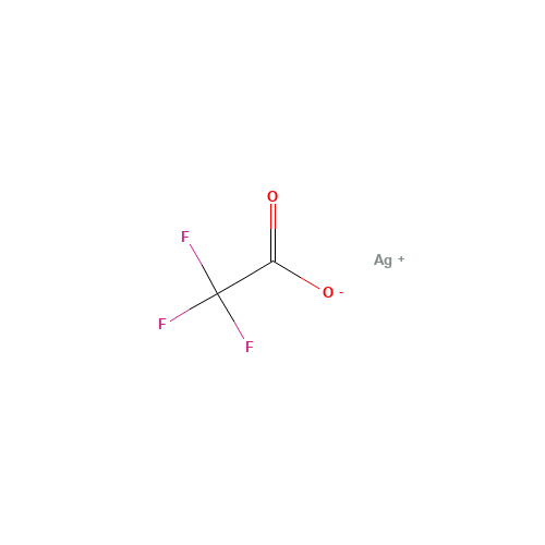 2966-50-9 Silver trifluoroacetate chemical structure