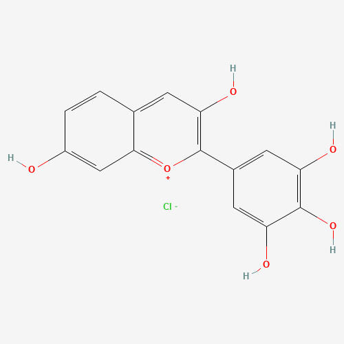 3020-09-5 ROBINETINIDIN CHLORIDE chemical structure