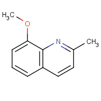 3033-80-5 8-METHOXY-2-METHYLQUINOLINE chemical structure
