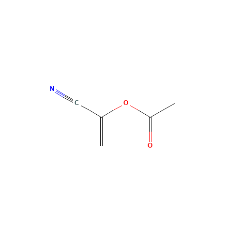 3061-65-2 1-ACETOXY-1-CYANOETHYLENE chemical structure
