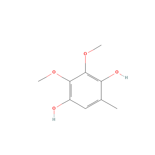 3066-90-8 2,3-Dimethoxy-5-methyl-1,4-hydroquinone chemical structure