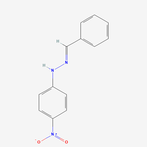 3078-09-9 BENZALDEHYDE 4-NITROPHENYLHYDRAZONE chemical structure