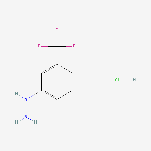 3107-33-3 3-(Trifluoromethyl)phenylhydrazine hydrochloride chemical structure