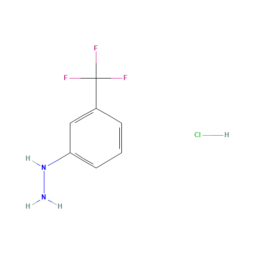 3107-33-3 3-(Trifluoromethyl)phenylhydrazine hydrochloride chemical structure
