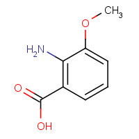 3177-80-8 2-AMINO-3-METHOXYBENZOIC ACID chemical structure