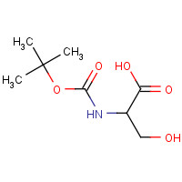 3262-72-4 BOC-L-Serine chemical structure