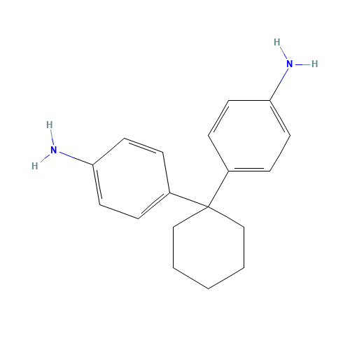 3282-99-3 1,1-BIS(4-AMINOPHENYL)CYCLOHEXANE chemical structure