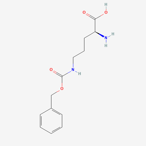 3304-51-6 N'-Cbz-L-ornithine chemical structure
