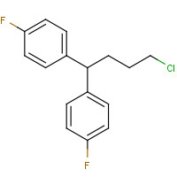 3312-04-7 1,1'-(4-CHLOROBUTYLIDENE)BIS(4-FLUOROBENZENE) chemical structure