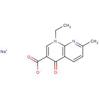 3374-05-8 Nalidixic acid sodium salt chemical structure