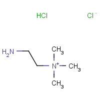 3399-67-5 (2-AMINOETHYL)TRIMETHYLAMMONIUM CHLORIDE HYDROCHLORIDE chemical structure