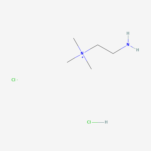 3399-67-5 (2-AMINOETHYL)TRIMETHYLAMMONIUM CHLORIDE HYDROCHLORIDE chemical structure