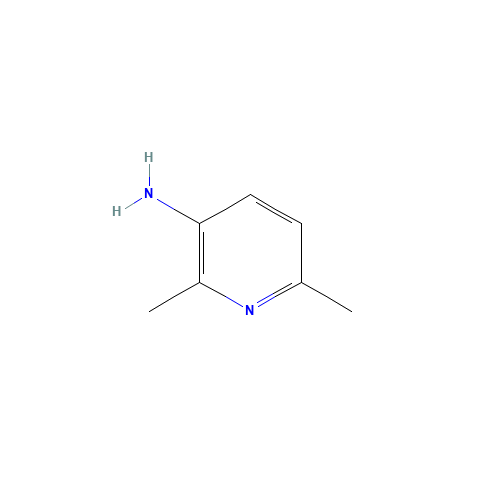 3430-33-9 3-AMINO-2,6-DIMETHYLPYRIDINE chemical structure