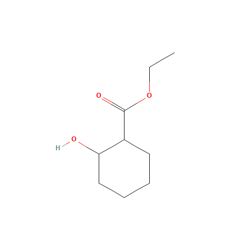 3444-72-2 ETHYL 2-HYDROXYCYCLOHEXANECARBOXYLATE chemical structure