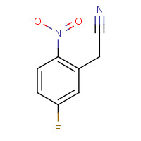 3456-75-5 5-FLUORO-2-NITROPHENYLACETONITRILE chemical structure