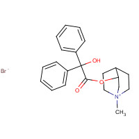 3485-62-9 Clidinium bromide chemical structure