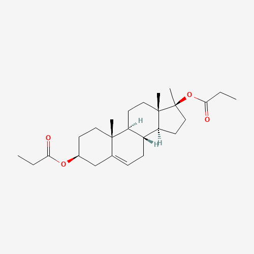 3593-85-9 Methandriol dipropionate chemical structure