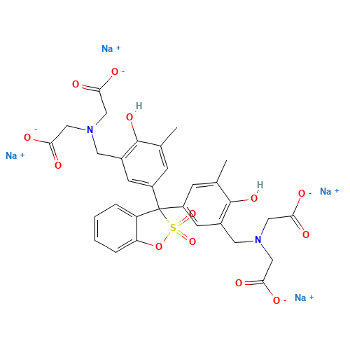3618-43-7 Xylenol orange tetrasodium salt chemical structure