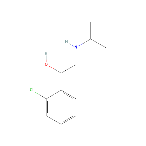 3811-25-4 Clorprenaline chemical structure