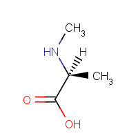 3913-67-5 N-Methyl-L-alanine chemical structure