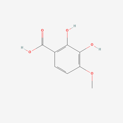 3934-81-4 2,3-DIHYDROXY-4-METHOXYBENZOIC ACID chemical structure