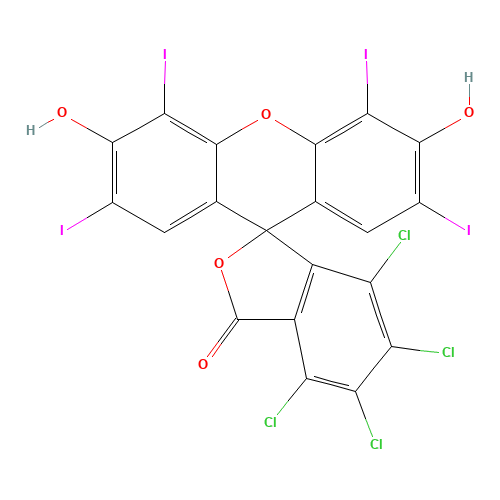 4159-77-7 ROSE BENGAL LACTONE chemical structure