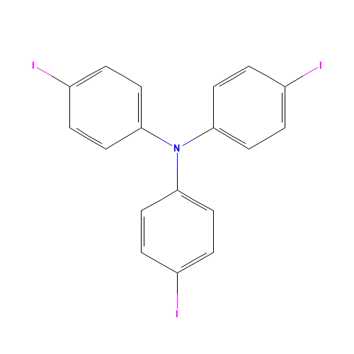 4181-20-8 Tris(4-iodophenyl)amine chemical structure