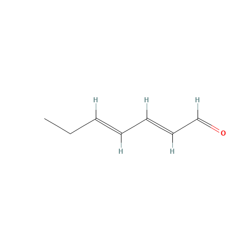 4313-03-5 trans,trans-2,4-Heptadienal chemical structure