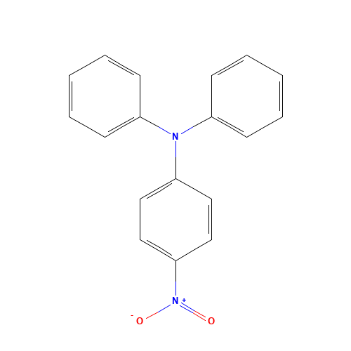 4316-57-8 4-Nitrophenyl diphenylamine chemical structure