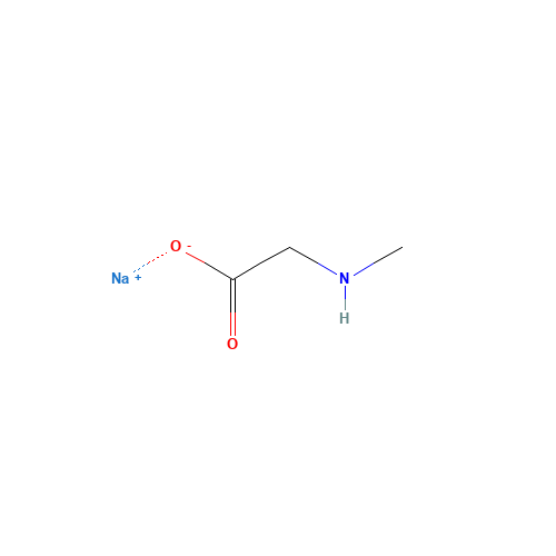 4316-73-8 Sodium sarcosinate chemical structure