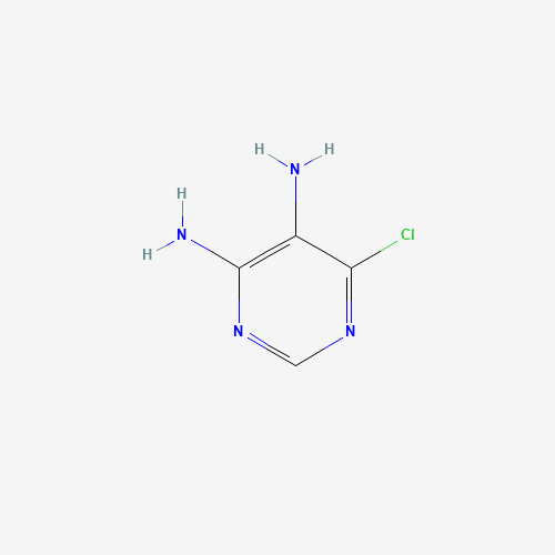 4316-98-7 4-AMINO-6-CHLOROPYRIMIDIN-5-YLAMINE chemical structure