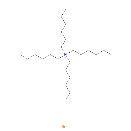 4328-13-6 TETRA-N-HEXYLAMMONIUM BROMIDE chemical structure