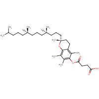 4345-03-3 Vitamin E succinate chemical structure