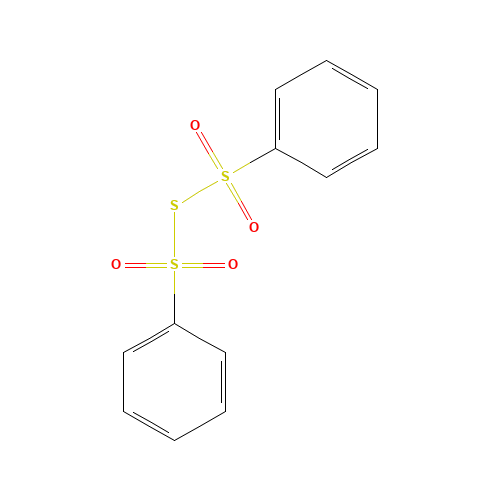 4388-22-1 BIS(PHENYLSULFONYL)SULFIDE chemical structure