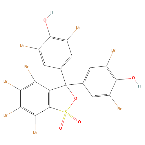 4430-25-5 Tetrabromophenol Blue chemical structure