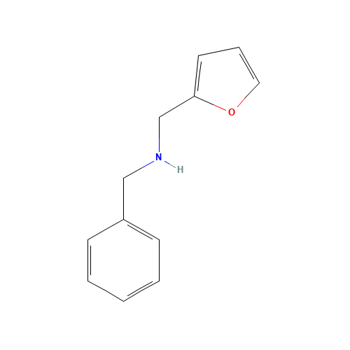 4439-53-6 BENZYL-FURAN-2-YLMETHYL-AMINE chemical structure