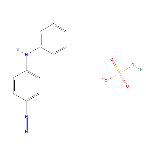4477-28-5 4-Diazodiphenylamine sulfate chemical structure