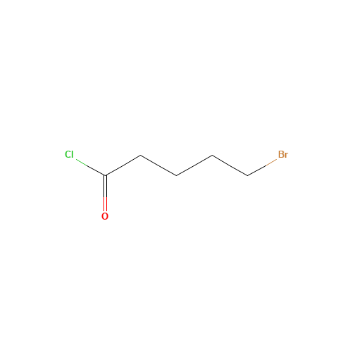 4509-90-4 5-Bromovaleryl chloride chemical structure