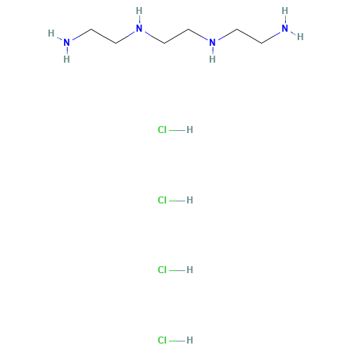 4961-40-4 TRIETHYLENETETRAMINE TETRAHYDROCHLORIDE chemical structure