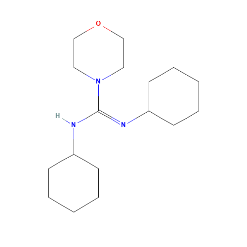 4975-73-9 N,N'-Dicyclohexyl-4-morpholinecarboxamidine chemical structure