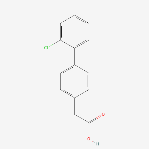 5001-98-9 (2'-CHLORO-BIPHENYL-4-YL)-ACETIC ACID chemical structure