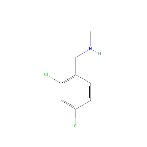 5013-77-4 (2,4-Dichlorobenzyl)methylamine chemical structure