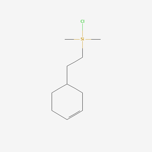 5089-25-8 [2-(3-CYCLOHEXENYL)ETHYL]DIMETHYLCHLOROSILANE chemical structure