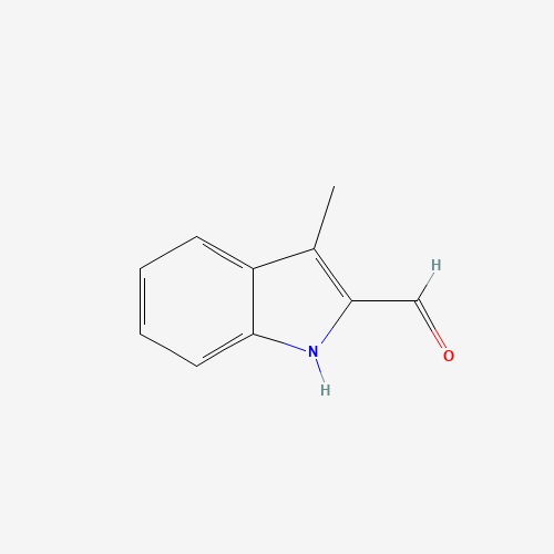 5257-24-9 3-METHYL-1H-INDOLE-2-CARBALDEHYDE chemical structure