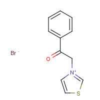 5304-34-7 N-PHENACYLTHIAZOLIUM BROMIDE chemical structure