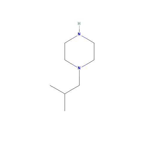 5308-28-1 N-Isobutyl piperazine chemical structure