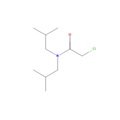 5326-82-9 2-Chloro-N,N-bis(2-methylpropyl)acetamide chemical structure